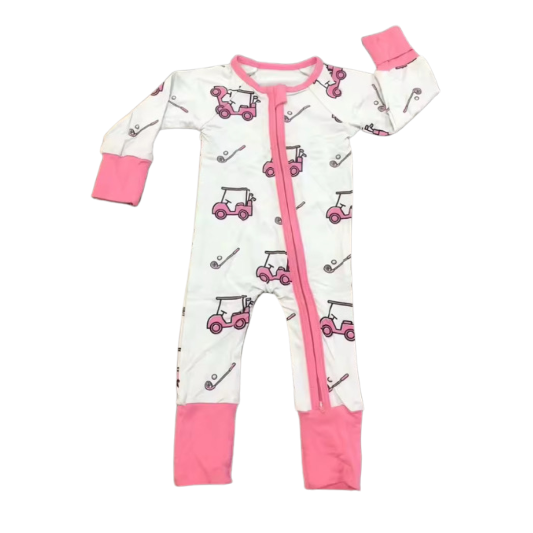 Pink Golfer Onesie