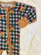 Plaid Reindeer Onesie