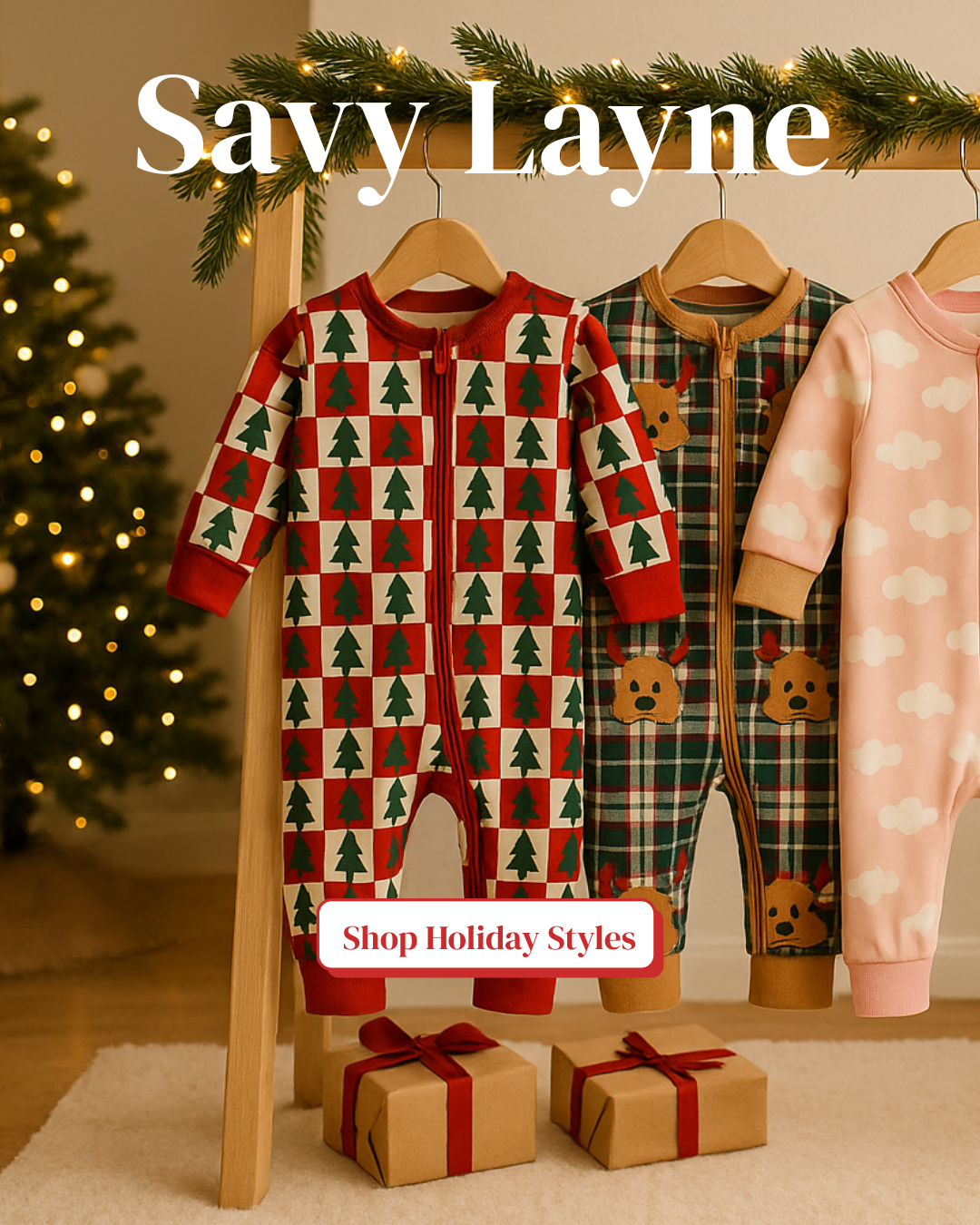 christmas kids pajamas