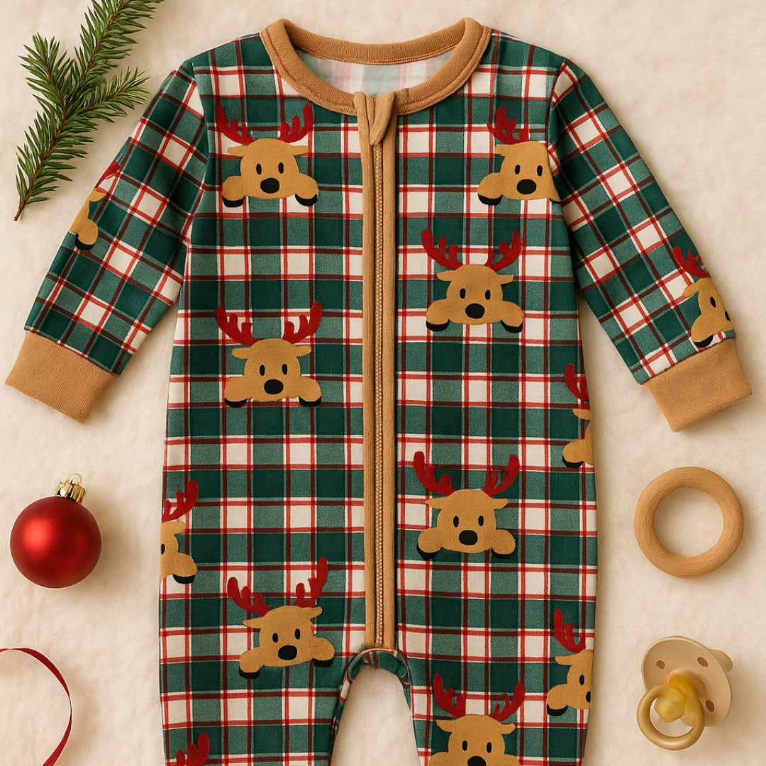 reindeer pajamas kids